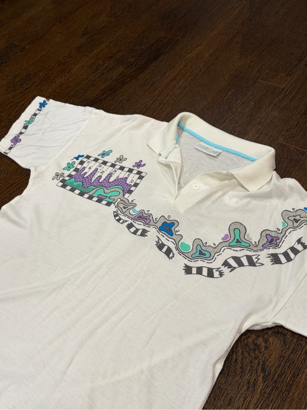 Adidas 1980s Steffi Graf Vintage Polo